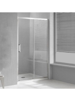 Wellis Premier 90 tolóajtós zuhanyfal (N) - Easy Clean bevon