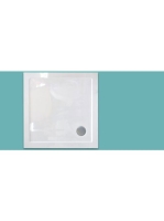 Wellis szögletes zuhanytálca 80x80x4 cm WC00524 - Fürdőszoba