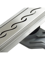 Wellis W-Drain Wavy 90 zuhanyfolyóka WE00095 - Fürdőszoba -