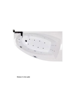 Wellis Matana E-Max 160 Hidromasszázs kád Flipper csaptelepp