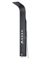 Wellis Mariner Black termosztátos zuhanypanel WZ00102 - Fürd