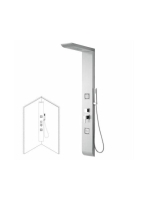 Wellis Lucia sarokba is szerelhető zuhanyrendszer WZ00104 -